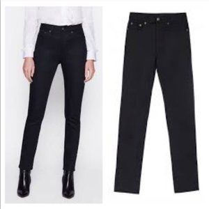 Equipment Classic black high waisted jeans